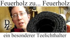 Fire-Wood Tealight Holder : 8 Steps (with Pictures)