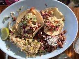 We did not find results for: Grilled Fish Tacos Corn Tortilla Brown Rice And Whole Beans Bild Von Blue Plate Taco Santa Monica Tripadvisor