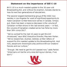 Fulfill obert's bill c10 hunger strike demands now! Writers Guild Of Ca On Twitter We Ve Waited Long Enough Why Bill C 10 Must Be Passed For The Future Of Canadian Creators And Our Culture Cdntv Https T Co Ipbn9gbgzf Twitter