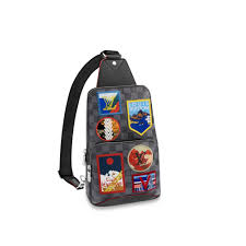 Black And Red Louis Vuitton Backpack Pre Owned Louis Vuitton Avenue Sling Bag Damier Graphite Alps Modesens In 2020 Louis Vuitton Sling Bag Louis Vuitton Store