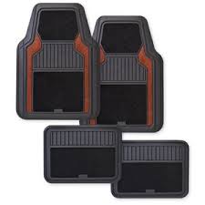 Floorliner laser measured for a perfect fit. Car Truck Parts Car Truck Floor Mats Carpets 4pc Charcoal Beige Premium Rubber Front Rear Floor Mats For Dodge Ram Charger