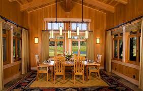 Mission style dining room chandeliers ls plus. 20 Craftsman Dining Rooms Featuring Natural Materials Home Design Lover