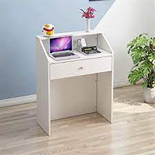 L'idéal est aussi de sélectionner parmi les lampes de bureau un éclairage qui cible particulièrement le plan de travail. Bureau De Reception Magasin D Affaires Petit Stand Caisse Enregistreuse Avec Reception Tiroir Coiffeur Comptoir De Reception Bureau Pour Spa Salon Boutique Bureau Color White Size 80x40x92cm Amazon Fr