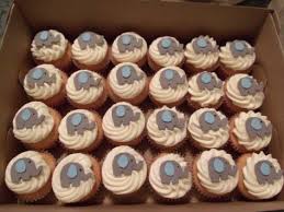 Can also make blue baby shower cupcakes for a boy. Elephant Theme Cupcakes Boy Baby Shower Elephants Are Made Of Fondant Baby Shower Cupcakes For Girls Baby Shower Cupcakes For Boy Elephant Baby Shower Theme