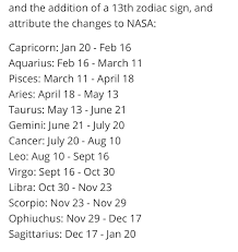 The Babylonians Skipped A Star Sign To Make Them Compatible With 12 Months Zodiac Signs 13th Zodiac Sign Signs