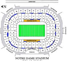 football stadium notre dame football stadium seating