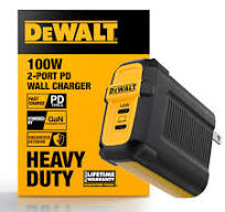 Amazon.com: DEWALT Heavy Duty 100W USB C Charger Block(GaN ...