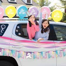 Boat decoration for parade party favors. Deluxe Unicorn Birthday Car Parade Decorating Kit Walmart Com Walmart Com