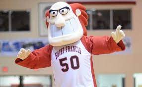 St Francis University Red Flash Mascot Frankie The Friar Akron Zips Mascot Sports Advertising
