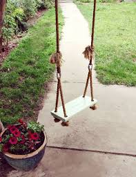 Make a freestanding canopy with 4 poles, or use a wall and 2 poles to support your canopy. Fantastic Diy Porch And Garden Swing Tutorials For Spring