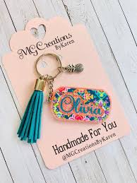 Pin On Name Monogram Keychains