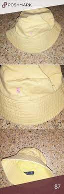 Polo Ralph Lauren Yellow Infant Girl Bucket Hat Polo Ralph Lauren Pink Polos Ralph Lauren