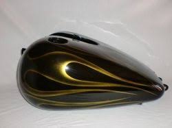 Black Gold Ghost Flame On Boat Would Look Sleek Custom Motorcycle Paint Jobs Custom Paint Motorcycle Motorcycle Paint Jobs