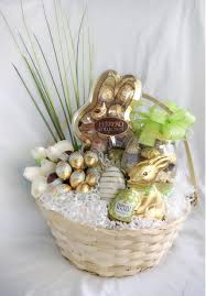 Get the tutorial from lovely indeed. Ferrero Rocher Easter Hamper Raffle Prize Easter Gift Basket Homemade Easter Baskets Easter Gift Baskets Easter Gift For Adults