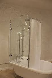 Check spelling or type a new query. Oasis 59 Extra Wide Clawfoot Shower Tub With Glass Shower Enclosure Glass Shower Glass Shower Enclosure Clawfoot Shower
