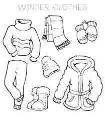 There are tons of great resources for free printable color pages online. Warm Clothes Coloring Pages Playing Learning
