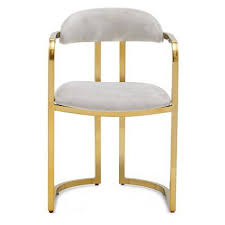 Modrn Glam Marni Metal Base Dining Chair Hayneedle Gold Dining Chairs Dining Chairs Luxury Chairs