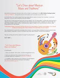 Das ist das neue ebay. 20th Children Drawing Contest Este Es Mi Mexico Let S Draw About Mexican Music And Traditions The Institute For Mexicans Abroad Invites All The Children To Participate In The 20th Children Drawing Contest
