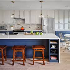 Hale navy lower kitchen cabinets with drawers. Kitchen Painting Projects Before And After Paper Moon Painting
