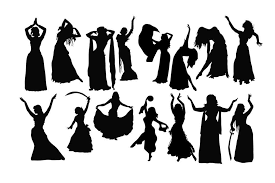 Download Belly Dance Graphic By Retrowalldecor Creative Fabrica SVG Cut Files