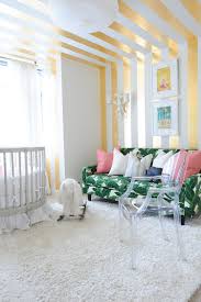 Rinse the walls with clean water to remove soap residue. 20 Chic Nursery Ideas For Those Who Adore Striped Walls