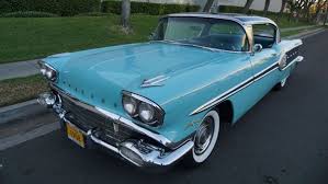 Image result for Kashmir Blue 1958 Pontiac