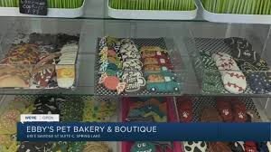 Closed until further notice but our biscuit bar is still open for takeout. We Re Open Spoiling Your Dog At Ebby S Pet Bakery Boutique Youtube