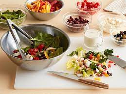 New York Style Chopped Salad Recipe Chopped Salad Food Network Recipes Chopped Salad Recipes
