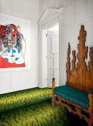 Designer Francis Sultana S Spectacular Albany Set Decorated For Christmas Christmas Decorations For The Home Decor Chippendale Design