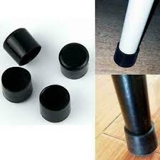 Advertisement 10pcs Round Chair Leg Caps Covers Table Chair Pads Feet Protector Home Furniture Furniture Legs Chair Legs Furniture Feet