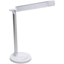 Fern Howard White Dimmable LED Desk Lamp with USB port