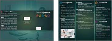 Aufbau der protokoll vorlage word. Free Brochure Templates For Microsoft Word