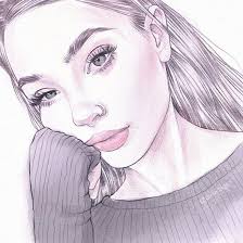 Graphicsdesign Graphictablet Graphicart Graphic Fashionillustration Art Drawing Blonde Blondehair Girl Drawing Sketches Portrait Drawing Girl Drawing