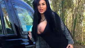 Adult channel TV hottie gets cock