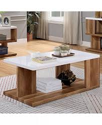 Furniture Of America Matched Open Shelf Coffee Table Reviews Furniture Macy S In 2020 Coffee Table Solid Wood Coffee Table Furniture Of America