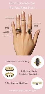 4 Tips For Stacking Rings Like An Expert Stacked Bangles Stacking Rings Stackable Rings Style