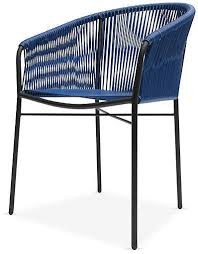 Mexa Anais Armchair Navy Blue Modern Dining Chairs Armchair Contemporary Furniture