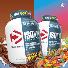 Dymatize And Pebbles Cereal Join Forces To Create New Iso100 Fruity And Cocoa Pebbles Protein Powder Flavors Nasdaq