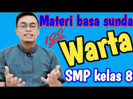 We did not find results for: Materi Basa Sunda Kelas Viii Warta Youtube