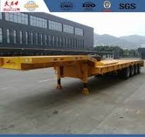 Lowbed low bed semi trailer,7 Axles low bed semi-trailer ...