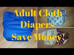 Adult Cloth Diapers Save Money Youtube