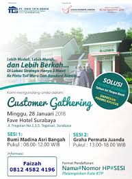 Silahkan dilihat dan dicermati contoh surat berikut ini. Contoh Undangan Gathering Customer