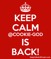 The interior is stuffed with fluffy polypropylene cotton filling to keep its shape for years to come. Keep Calm Cookie God Is Back Keep Calm And Posters Generator Maker For Free Keepcalmandposters Com
