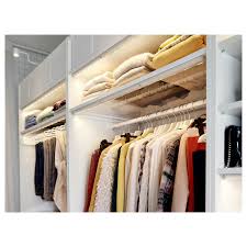 This reach in closet with white chocolate beveled shaker fronts features ample shoe storage with slanted and flat shelves, a tilt out laundry hamper two stories tall and with lots. Komplement Glass Shelf White 100x58 Cm Ikea