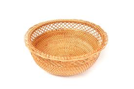 Handmade rattan woven rectangular storage shelf basket with lid makeup organizer multipurpose container natural box for shelves (small/medium/large) 4.1 out of 5 stars. Vietnamese Hand Woven Rattan Basket Natural Round Rattan Storage Baskets Multipurpose Round Rattan Bowls Natural Brown And Diameter 12 6 Round Rattan Bowl Amazon Com Au Home