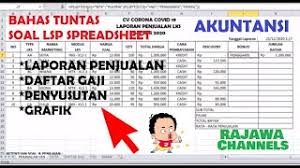 Abu luthi mahmudi praktik komputer akuntansi kompute lks nasional dengan myob kompet lks akun komentar para juri, guru dan siswa/i: Pembahasan Soal Ukk Lsp P1 P2 P3 Spreadsheet Akuntansi 1 Tuntas Rajawa Channels Kepotimes