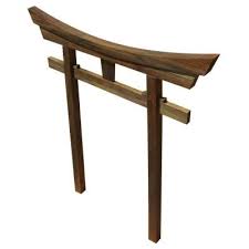 Samsgazebos Miniature Brown Japanese Shinto Temple Torii Garden Gate Mini Torii T The Home Depot Garden Gate Design Small Japanese Garden Japanese Garden Design