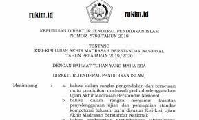 Maybe you would like to learn more about one of these? Download Kisi Kisi Uambn 2020 Mts Ma Pdf