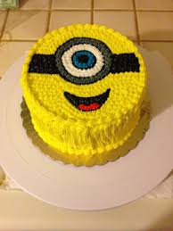Birthday Cakes Delivered To Your Door Minion Frosting Cake Minion Birthday Cake Birthday Cake Decorating Themed Cakes