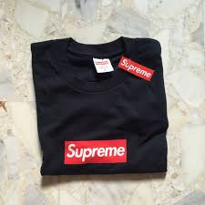 Shop our selection of supreme today! Supreme 20th Anniversary Box Logo Tee Navy Medium Men S Fashion On Carousell